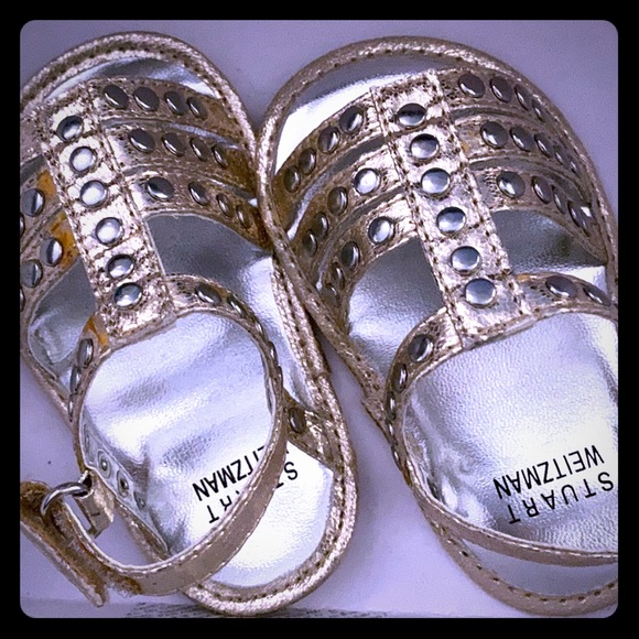 Stuart Weitzman Baby Sandals - Size 3 (6-9 months) - Picture 1 of 4